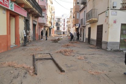 Torredembarra després del temporal.