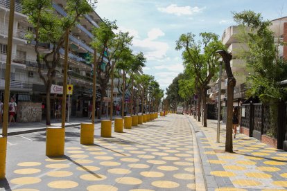 Imatge d'arxiu de l'avinguda Carles Buigas de Salou.