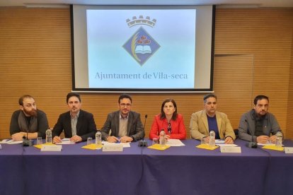 Imagen de los portavoces de los grupos municipales.