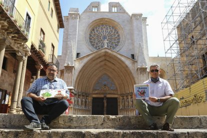 Roger Roig i Hugo Prades amb les novetats de la col·lecció 'Patufet' per aquest estiu.