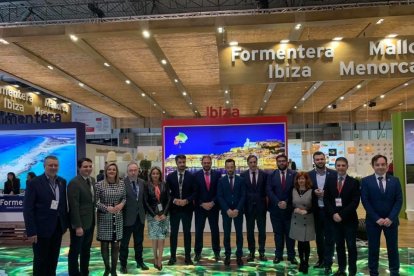 Algunos de los representados del Ayuntamiento presentes en FITUR