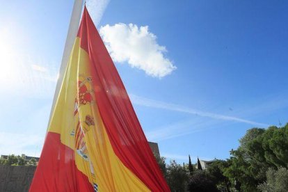 Una bandera d'Espanya