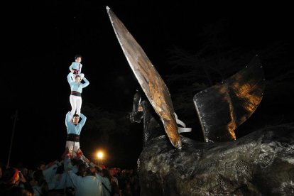 'Pilar Castells & Cavall' de Josep M. Salado, fotografía ganadora del primer premio.