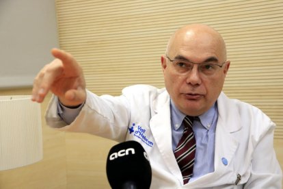 El jefe del Servicio de Oncología Médica del Hospital Vall d'Hebron y director del VHIO, el doctor Josep Tabernero