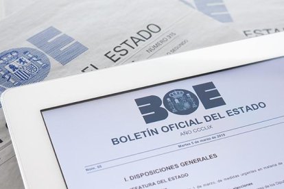 Consulta les novetats del BOE publicat avui dissabte 23 de maig