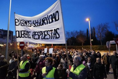 Imatge de la manifestació d'aquesta tarda.