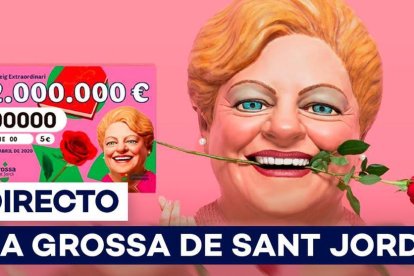 Finalitza el sorteig de La Grossa de Sant Jordi 2020