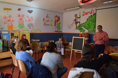 Taller sobre cançons de bressol a la llar d'infants El Ninot de Tarragona.