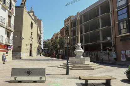 En la plaza se invirtieron el año pasado 500.000 euros.