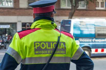 Imagen de archivo de los Mossos