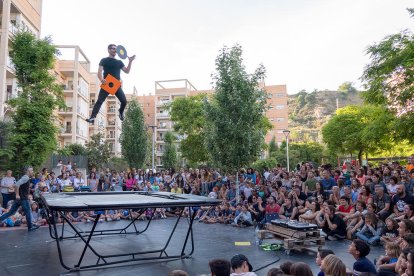 Espectacle 'Back to the Classics', de la companyia Planeta Trampolí, que visitarà Bellver de Cerdanya aquest estiu.