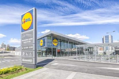 Imatge d'arxiu d'un establiment de LIDL