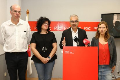 El portaveu del grup municipal del PSC, Andreu Martín.