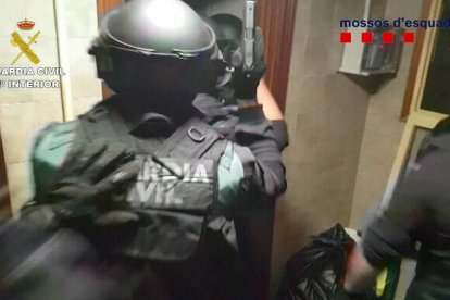 En la operación han colaborado Guardia Civil, Mossos d'Esquadra y Guardia Urbana de Tarragona.