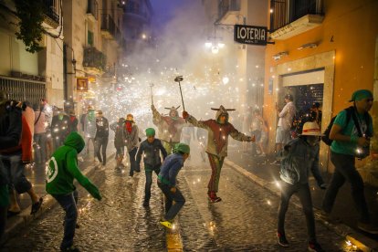 Un moment de la Cercavila de Santa Tecla, durant l'edició del 2019.