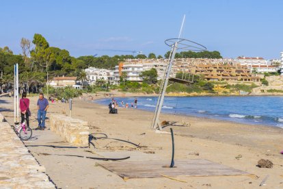 Las playas de Altafulla no tendrán todos los servicios disponibles.