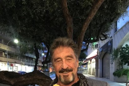 John McAfee en una imagen