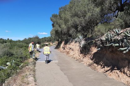 Imatge de l'inici de les obres.