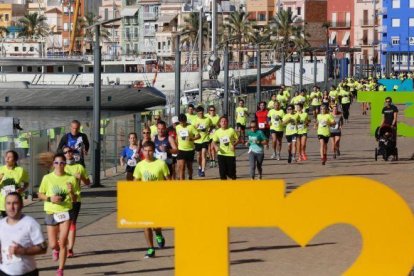 Imatge d'arxiu de la Cursa per a la Marató al Moll de Costa.