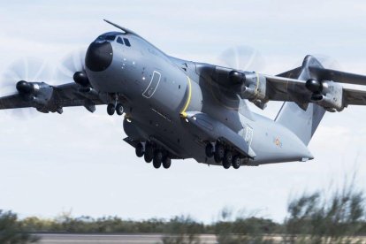 Un Airbus A400-M como los que han llevado