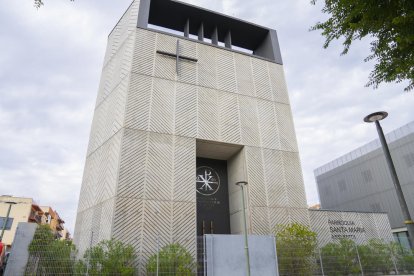 Imatge de la façana de la Parròquia de Santa Maria Assumpta de Bonavista.