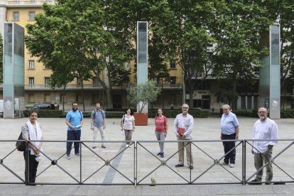 Algunes de les persones que prenen part de la iniciativa, a la qual pot accedir tothom.