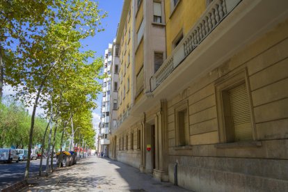 Una imatge d'arxiu de l'edifici de la plaça Llibertat.