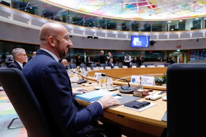 Imatge d'arxiu de la primera cimera de Charles Michel com a president del Consell Europeu.