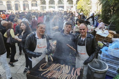 Las longanizas son un auténtico clásico de este acontecimiento.