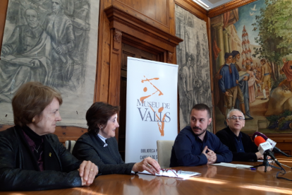 Las hijas entregaron centenares de obras al Museu de Valls.