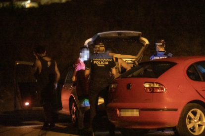 Imagen de archivo de una actuación de la Policía Municipal de Terrassa.