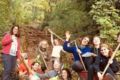 Algunos voluntarios, durante la edición del año pasado.