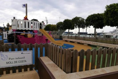 Uno de los espacios abiertos es el parque infantil del Serrallo.