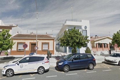 Imatge de les dependències de la policia local de Bormujos.