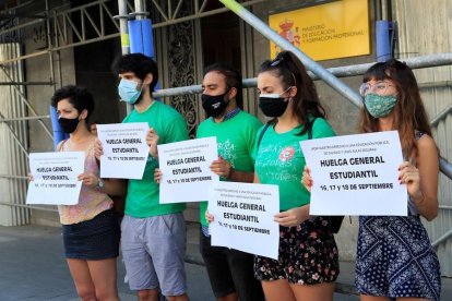 El Sindicato de Estudiantes convoca huelga para al inicio del curso.