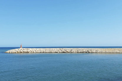 Obras ejecutadas de reparación de los daños causados por el Gloria en el puerto de las Casas d'Alcanar