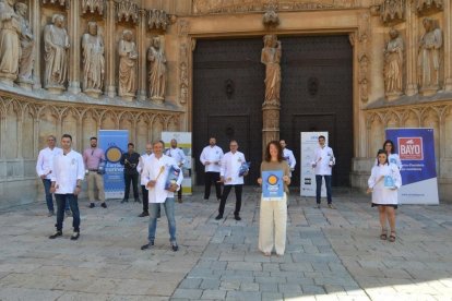 Representants dels restaurants participants a les jornades gastronòmiques.