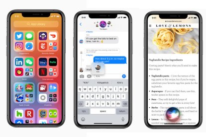 Algunas de las nuevas aplicaciones del iOS14