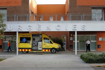 Vista del exterior del Hospital de Igualada.