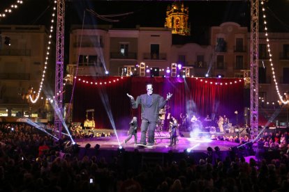 Un instant de l'espectacle inaugural de l'any passat.