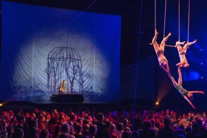 Un instant de l'espectacle 'Diva', una de les creacions de Cirque du Soleil.