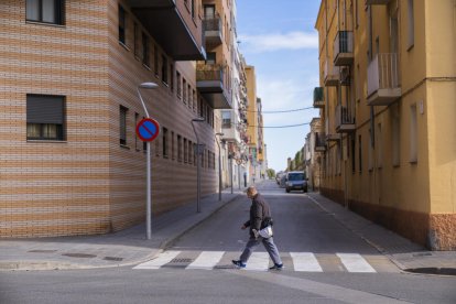 Tramo de la calle del Mar que pasará a ser de un único sentido hacia la plaza de los Carros próximamente.