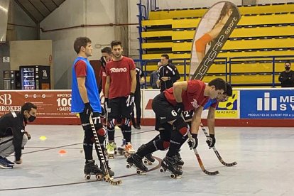 Una imatge del Mataró-Vendrell del passat cap de setmana.