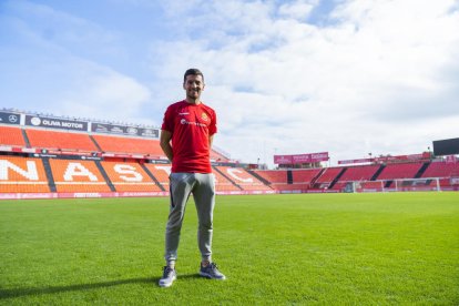 Bonilla s'ha convertit en un futbolista indiscutible per a Toni Seligrat, que aquesta temporada el situa en el centre del camp.