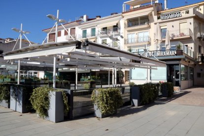 El restaurant Miramar de Cambrils tancat