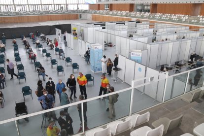 vacunación, Palau d'Esports Catalunya, Tarragona, Anilla Mediterránea, Campclar, coronavirus, covid-19, pandemia, virus, Salut