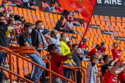 La afición, en el campo.