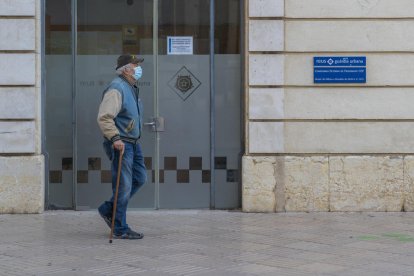 La comissaria de proximitat del carrer Sant Joan, ara tancada.