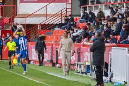 Toni Seligrat, en el área técnica.