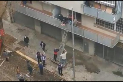 Captura de un vídeo de estas nuevas técnicas en Terrassa.